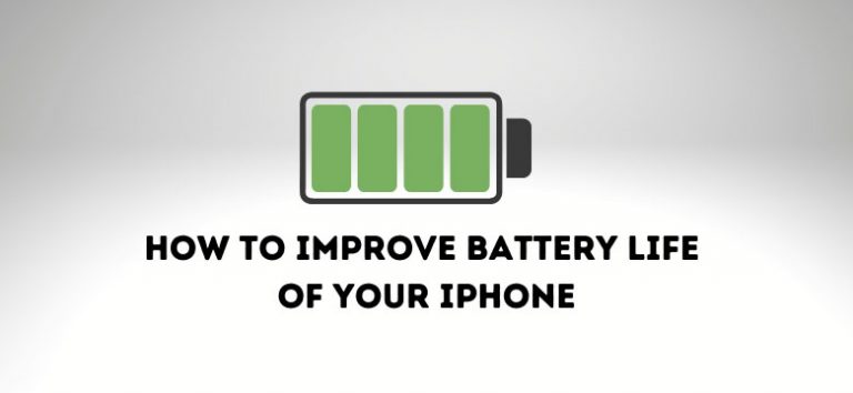 Improve Battery Life of Your iPhone